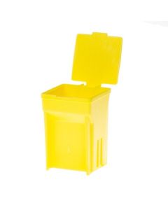 RPI Easy Dip Staining Jar, Yellow, 6 Per Package
