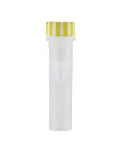 RPI Gripseal Screw Cap Tubes, 0.5ml Capacity, Free Standing, Assorted Color Caps, 500 Per Case