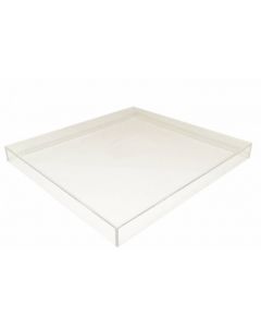RPI Lift-Off Lid For Incubation Tray, Clear, 10 7/8 X 11 7/8 X 2 3/16 Inches