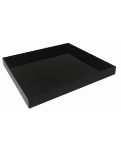 RPI Lift-Off Lid For Incubation Tray, Black, 10 7/8 X 11 7/8 X 2 3/16 Inches