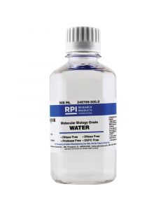 RPI Water, MolecuLar Biology Grade, Dnase And Rnase Free, 500 Milliliter