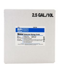 RPI Water, MolecuLar Biology Grade,Dnase And Rnase Free, 10 Liter Cubitainer