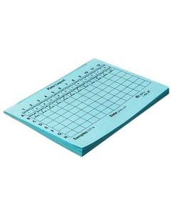 RPI Well Orienter, Pre-Printed Grid Pads, 50 Sheets Per Package