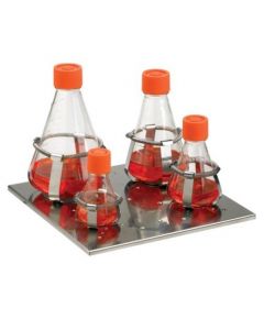 RPI Clamp For Erlenmeyer Flask, Fits 125ml Flask, 1 Each, Max Capacity Of 12
