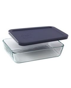RPI Glass Staining Dish With Lid, Small, 18 X 13 X 4 Cm, 2 Per Package