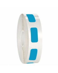 RPI Direct Thermal Cryo-Tags, 1.05" X 0.50", Blue, 1000 Per Roll