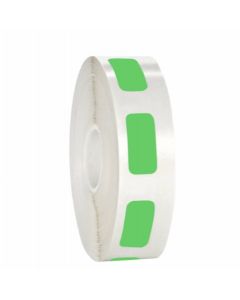 RPI Direct Thermal Cryo-Tags, 1.05" X 0.50", Green, 1000 Per Roll
