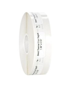 RPI Direct Thermal Cryo-Babies, 1.50 X 0.50 Inch, White, 750 Per Roll