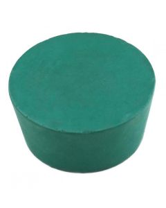 RPI Laboratory Grade Rubber Stoppers, Green Neoprene Rubber, Size #11, 6 Per Pack