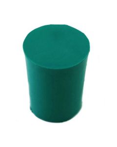 RPI Laboratory Grade Rubber Stoppers, Green Neoprene Rubber, Size #3, 35 Per Pack