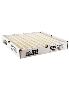 RPI Scintillation Vial Tray With 100 Capacity Partition For 20ml Vials, 10 Per Case