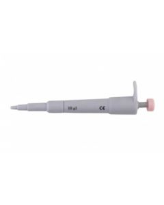 RPI Mini-Pipettor, 10uL, Gray With Pink Plunger
