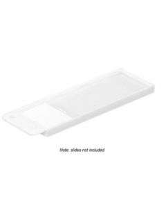 RPI Unistore Slide Protector, White, 200 Per Case