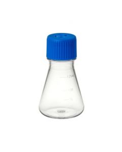 RPI Bioflask Cell CuLture Erlenmeyer Flask, Flat Bottom, Petg, Disposable, 125ml, 24 Per Package