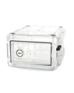 RPI Secador Desiccator Cabinet, Clear, 0.75 Cubic Feet, 13 1/4 X 16 1/4 X 8 1/4 Inches