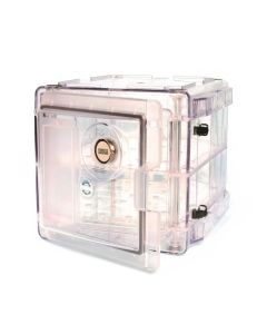 RPI Secador Desiccator Cabinet, Vertical, Clear, 1.2 Cubic Feet, 13 1/4 X 17 1/4 X 12 1/2 Inches