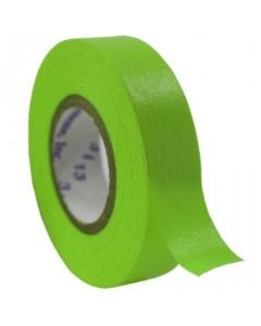 RPI Time Tape, 1 Inch Core, 1/2 Inch Wide, 500 Inch Roll, Green, 6 Rolls Per Case