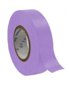 RPI Time Tape, 1 Inch Core, 1/2 Inch Wide, 500 Inch Roll, Lavender, 6 Rolls Per Case