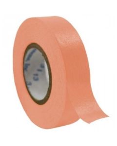 RPI Time Tape, 1 Inch Core, 1/2 Inch Wide, 500 Inch Roll, Salmon, 6 Rolls Per Case