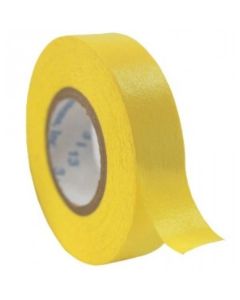 RPI Time Tape, 1 Inch Core, 1/2 Inch Wide, 500 Inch Roll, Yellow, 6 Rolls Per Case