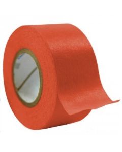 RPI Time Tape, Red, 1 Inch Core, 1 Inch Wide, 500 Inch Roll, 6 Rolls Per Case