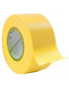 RPI Time Tape, Yellow, 3 Inch Core, 1 Inch Wide, 2160 Inch Roll, 6 Rolls Per Case