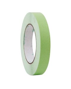 RPI Color Coded MuLti-Purpose Laboratory Tape, 1 Inch Core, 1 Inch Wide, 500 Inches Per Roll, Lime