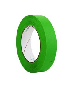 RPI Color Coded MuLti-Purpose Laboratory Tape, 3 Inch Core, 1 Inch Wide, 2,160 Inches Per Roll, Green