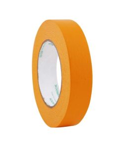 RPI Color Coded MuLti-Purpose Laboratory Tape, 3 Inch Core, 1 Inch Wide, 2,160 Inches Per Roll, Orange
