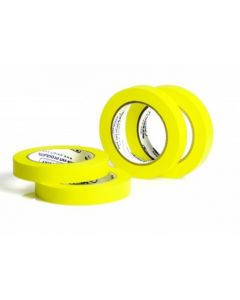RPI Write-On Label Tape, Yellow, 3/4 Inch Roll