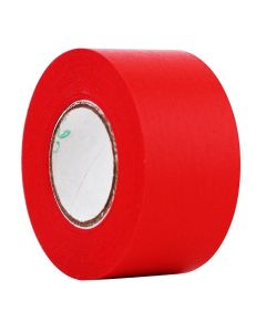 RPI Color Coded MuLti-Purpose Laboratory Tape, 1 Inch Core, 1/2 Inch Wide, 500 Inches Per Roll, Red