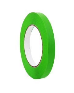 RPI Color Coded MuLti-Purpose Laboratory Tape, 3 Inch Core, 1/2 Inch Wide, 2,160 Inches Per Roll, Green