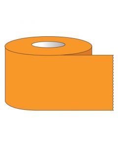 RPI Color Coded MuLti-Purpose Laboratory Tape, 1 Inch Core, 3/4 Inch Wide, 500 Inches Per Roll, Orange