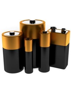 RPI Alkaline Battery, Aa, 1.5 Volt, 4 Per Package