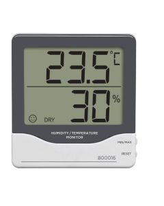 RPI Temperature And Humidity Monitor, Supplied With Battery, 4 1/4 X 3 3/4 X 7/8 Inches