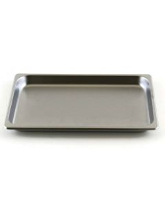 RPI Stainless Steel Oblong Tray, 10 X 6 1/2 X 3/4 Inches
