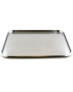 RPI Stainless Steel Oblong Tray, 21 X
