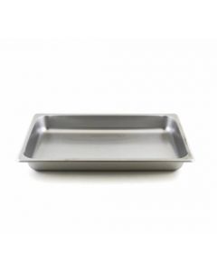 RPI Stainless Steel Utility Bath Tray, 16 1/2 X 10 X 2 1/2 Inches