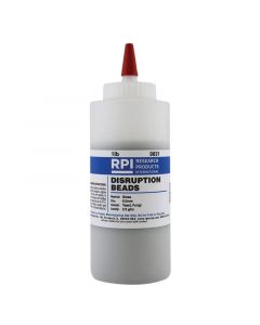 RPI Disruption Beads For Yeast/Fungi, 0.5mm Bead Size, Glass Beads, 2.5 G/Cc Density, 454 Grams