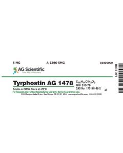 AG Scientific Tyrphostin, AG 1478, 5 MG
