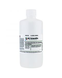 AG Scientific Acrylamide/bis-Acrylamide, 37.5:1 Ratio, 500ML