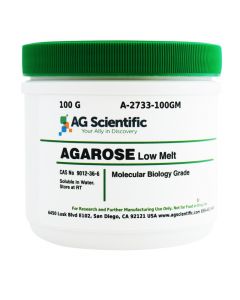 AG Scientific Agarose, Low Melt Temperature, 100 G