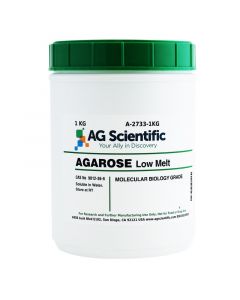 AG Scientific Agarose, Low Melt Temperature, 1 KG