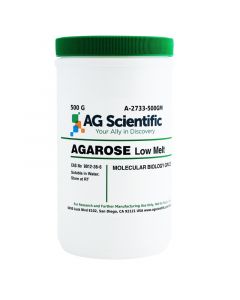 AG Scientific Agarose, Low Melt Temperature, 500 G