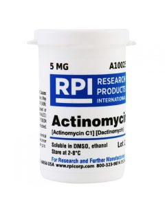 RPI Actinomycin D [Actinomycin C1] [Dactinomycin], 5 Milligrams