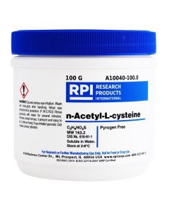 RPI N-Acetyl-L-Cysteine, 100 Grams