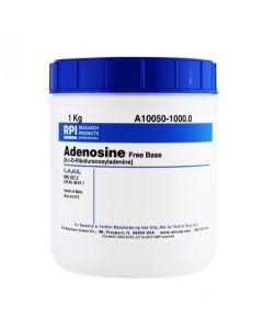 RPI Adenosine, Free Base [9-Β-D-Ribofuranosyladenine], 1 Kilogram