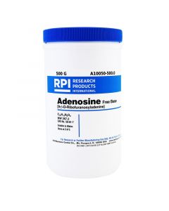 RPI Adenosine, Free Base [9-Β-D-Ribofuranosyladenine], 500 Grams