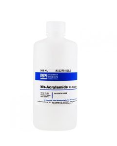 RPI Bis-Acrylamide, 2% Solution, 500 Milliliters