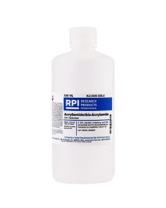 RPI Acrylamide/Bis-Acrylamide, 19:1 Ratio Solution, 500 Milliliters